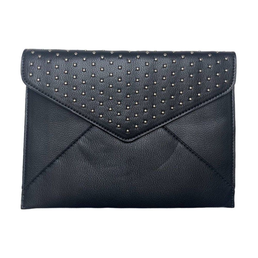 Design‎ Lab Faux Leather Sudded Envelope Clutch Purse